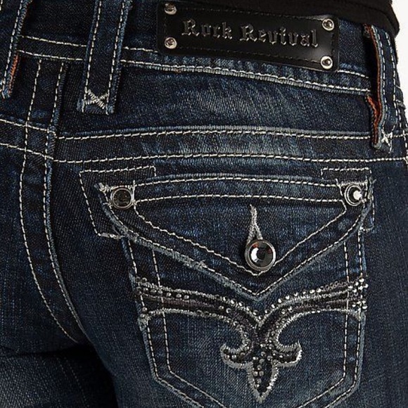 Rock Revival Denim - Rock Revival Jeans  Evelyn Boot  size 26